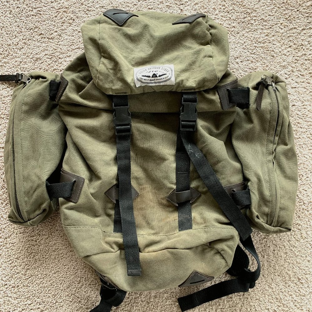 Poler Rucksack Backpack (Olive/Army Green)